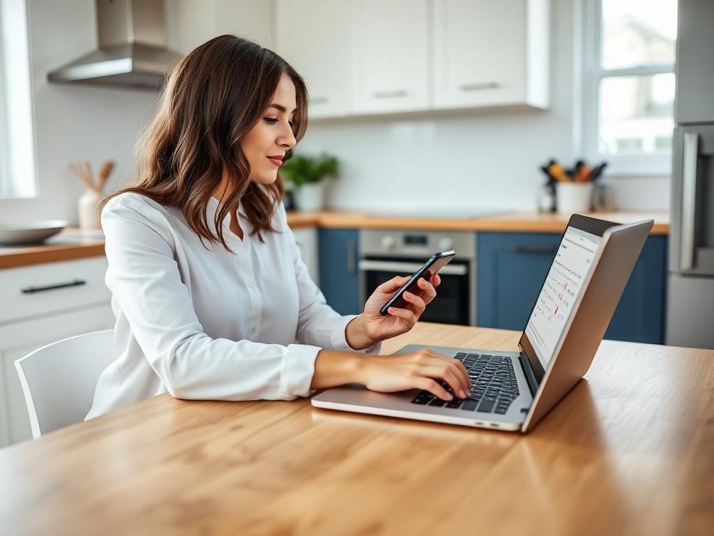 Homeowner scheduling a free water test appointment online
